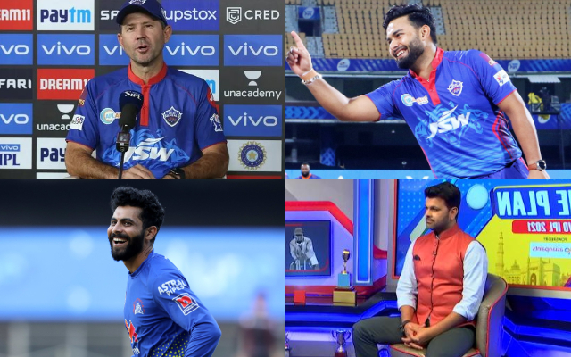Ricky Ponting, Rishabh Pant, Ravindra Jadeja, and RP Singh