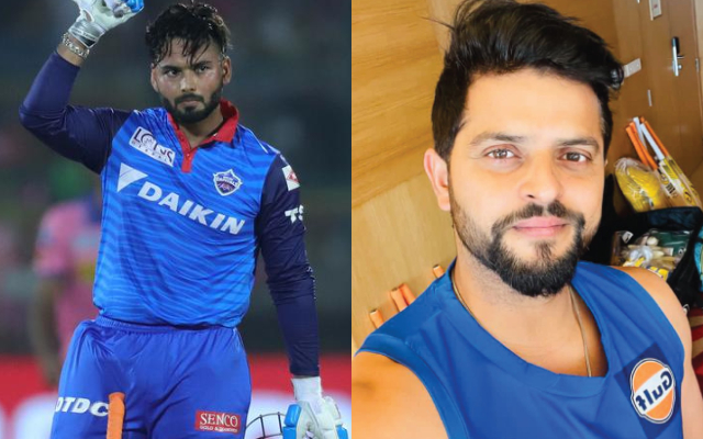 Rishabh Pant and Suresh Raina