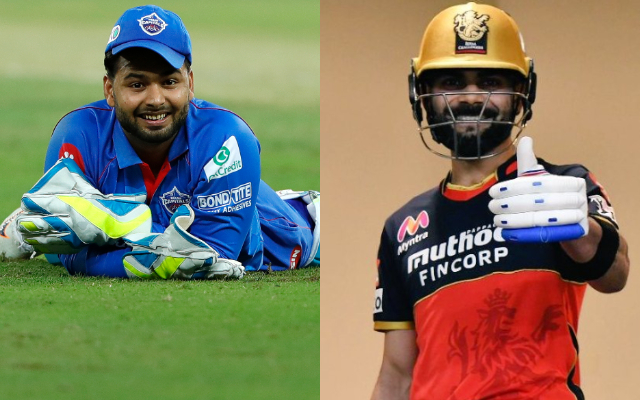 Rishabh Pant and Virat Kohli