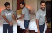 Rohit Sharma's dance video