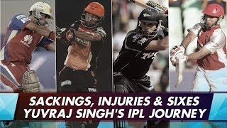 Yuvraj Singh's IPL journey