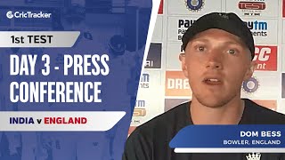 Rishabh Pant Is A Completely Different Player: Dom Bess, Press Conference, IND vs ENG First Test