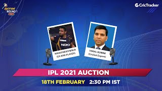 IPL Round One 2021 Live Show - Auction Day
