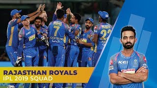 IPL 2019: Rajasthan Royals (RR) Full Squad | Rahane to lead | Jos Buttler to open