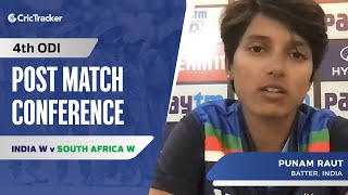 I don't think about the strike rate much: Punam Raut, Press Conference, IND W vs SA W