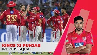 IPL 2019: Kings XI Punjab (KXIP) Full Squad | Ravi Ashwin to lead | KL Rahul as opener