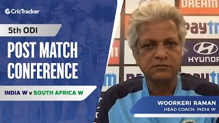 Not Easy To Come Back After 15 months: WV Raman, Press conference, IND W vs SA W