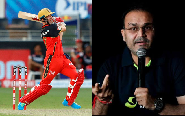 AB de Villiers and Virender Sehwag