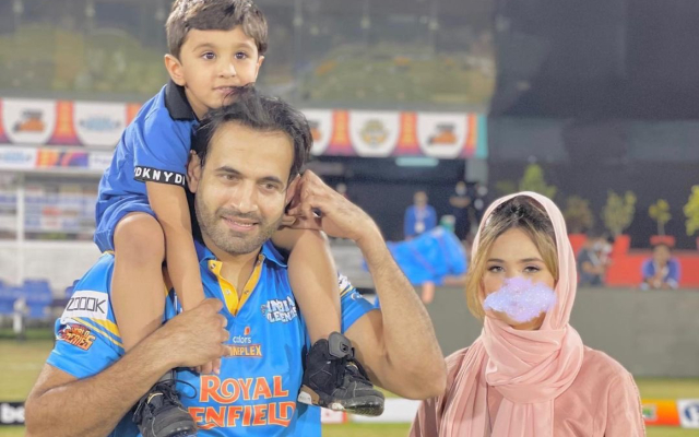 Irfan Pathan and Family