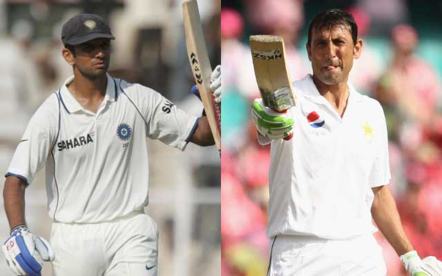 Rahul Dravid and Younis Khan
