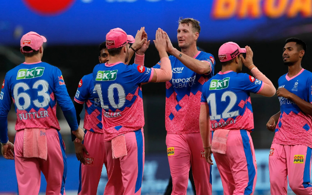 Rajasthan Royals Celebrating