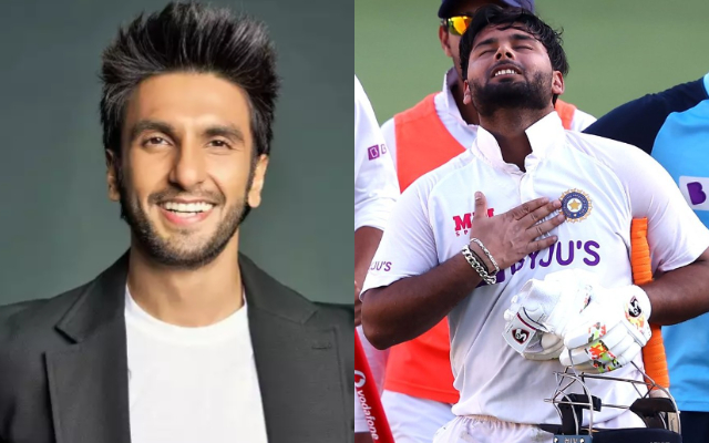 Ranveer Singh and Rishabh Pant