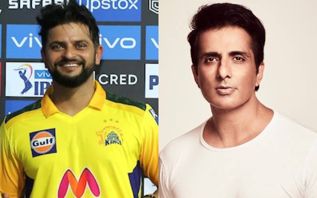 Suresh Raina and Sonu Sood