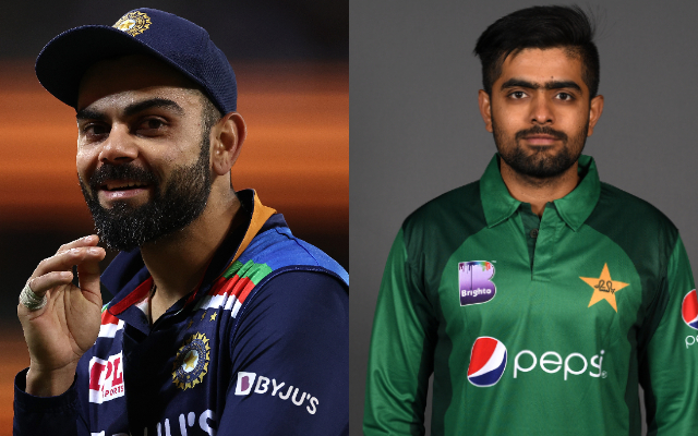 Virat Kohli and Babar Azam