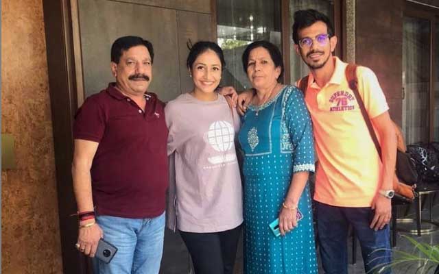 Yuzvendra Chahal's family