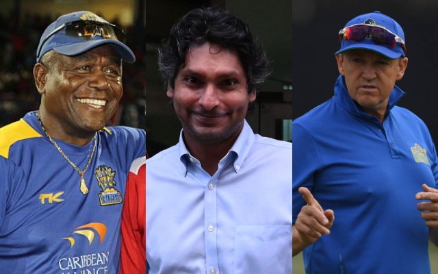 Andy Flower, Kumar Sangakkara, Desmond Haynes