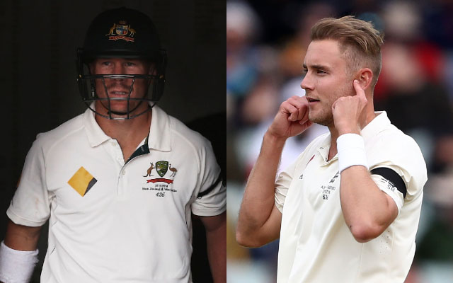 David Warner and Stuart Broad