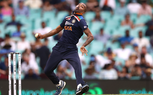 Hardik Pandya Bowling(Photo Source: Getty Images)