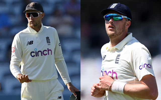 Joe Root and Ollie Robinson