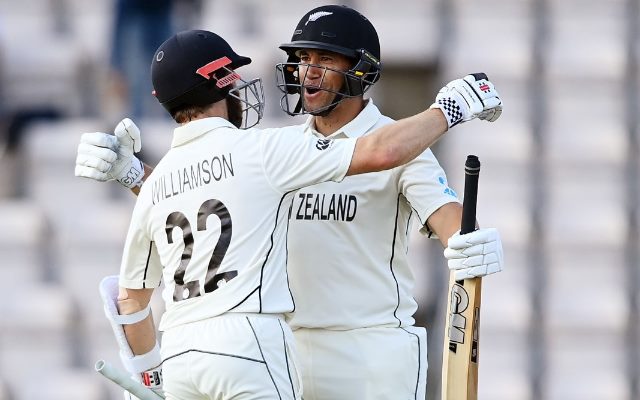 Kane Williamson and Ross Taylor