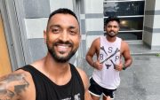 Krunal Pandya and Sanju Samson