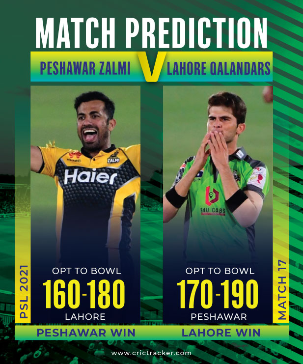 PSL 2021: Match 17 PES vs LAH Match Prediction - Who will ...