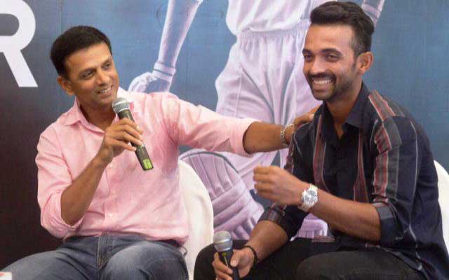 Rahul Dravid and Ajinkya Rahane