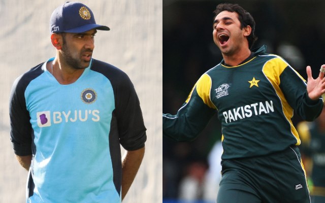 Ravichandran Ashwin and Saeed Ajmal