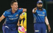 Trent Boult and Rohit Sharma