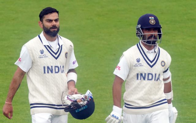 Virat Kohli and Ajinkya Rahane