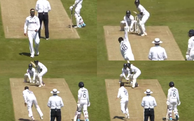 Virat Kohli bowling