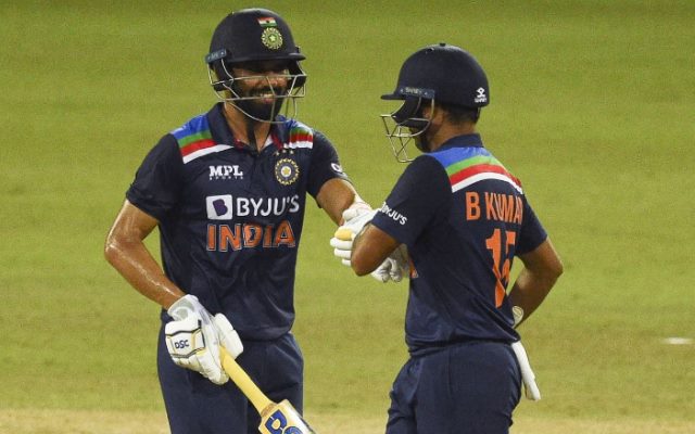 Deepak Chahar and Bhuvneshwar Kumar