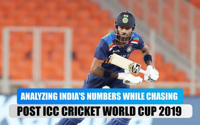 Analyzing India’s numbers while chasing ahead of the upcoming ODIs against Sri Lanka