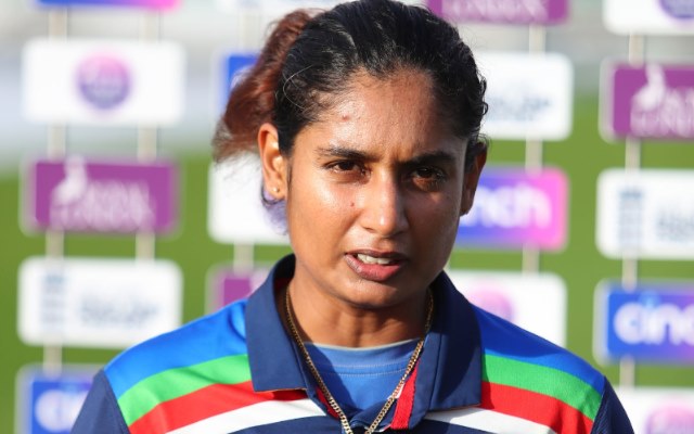 Mithali Raj speaking