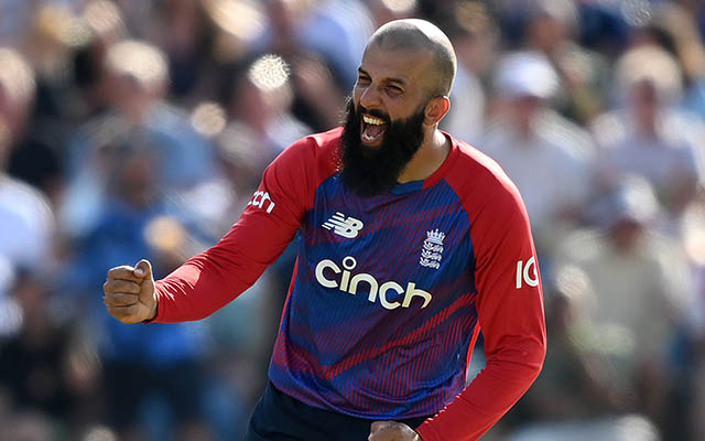 Moeen Ali of England