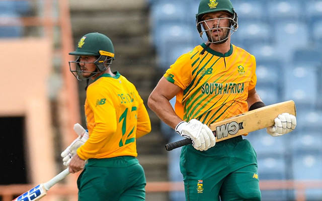 Quinton de Kock and Aiden Markram