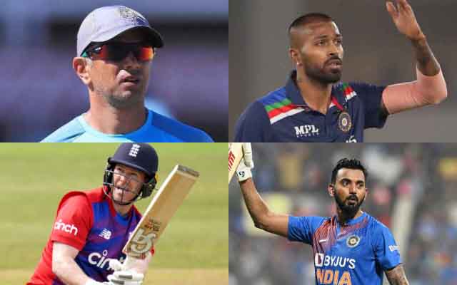 Rahul Dravid, Hardik Pandya, Eoin Morgan, KL Rahul