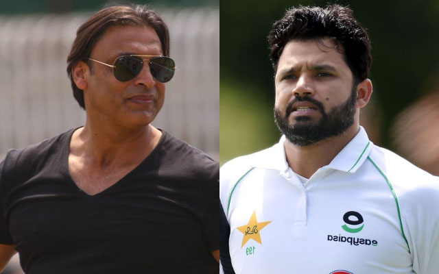 Shoaib Akhtar and Azhar Ali