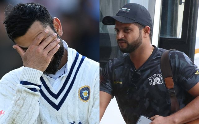 Virat Kohli and Suresh Raina
