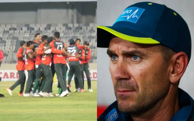 Bangladesh Cricket Team and Justin Langer