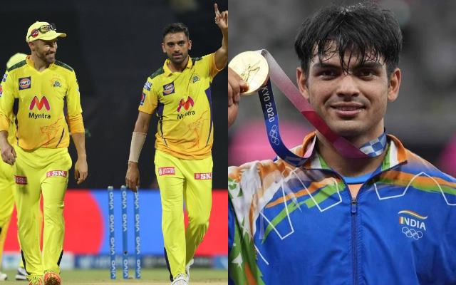 CSK and Neeraj Chopra