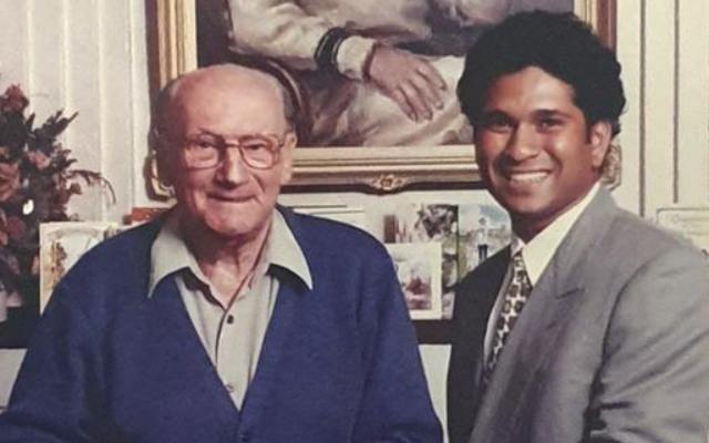 Don Bradman and Sachin Tendulkar