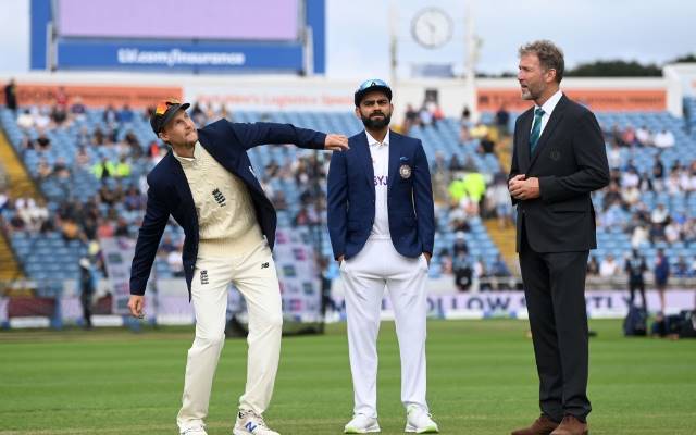 Joe Root and Virat Kohli