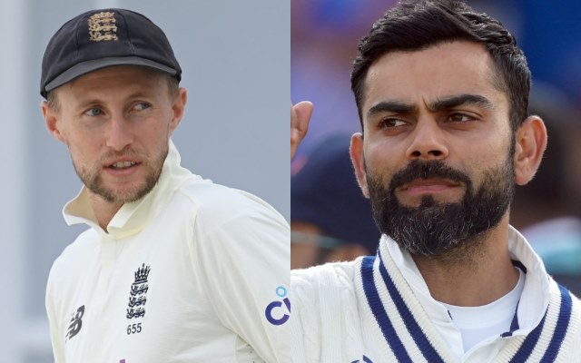 Joe Root and Virat Kohli