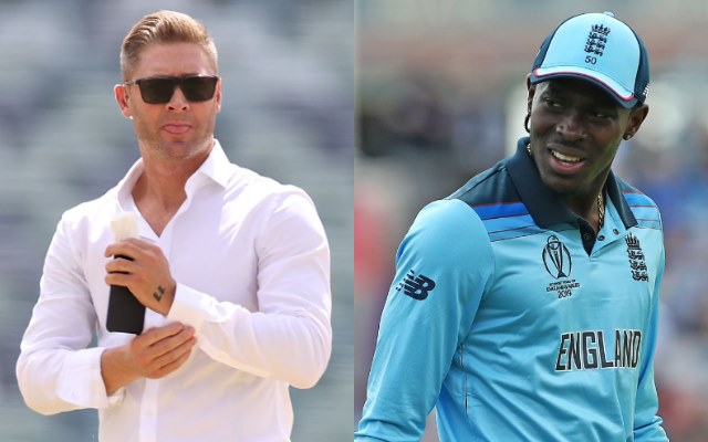 Michael Clarke and Jofra Archer