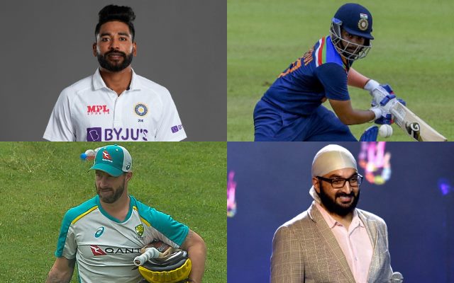 Mohammed Siraj, Prithvi Shaw, Matthew Wade, Monty Panesar