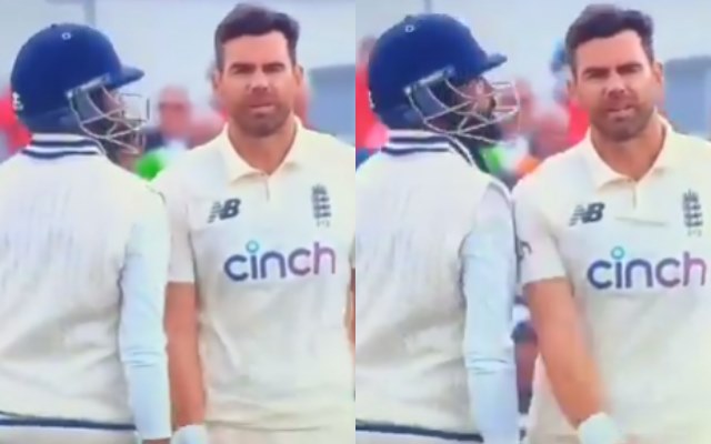Mohammed Siraj and James Anderson