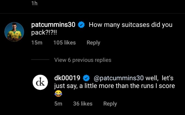 Pat Cummins comment