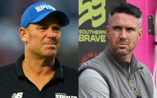 Shane Warne and Kevin Pietersen