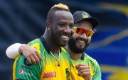 Andre Russell and Imad Wasim